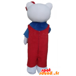 Mascot Hello Kitty, the famous cartoon cat - MASFR23354 - Mascots Hello Kitty