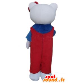 Mascot Hello Kitty, the famous cartoon cat - MASFR23354 - Mascots Hello Kitty