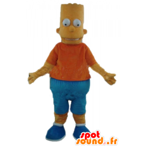 Famoso personaje Simpsons amarilla Mascotte Bart - MASFR23357 - Mascotas de los Simpson