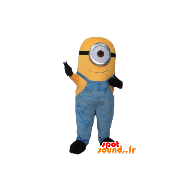 Minion maskot, gul seriefigur - Spotsound maskot