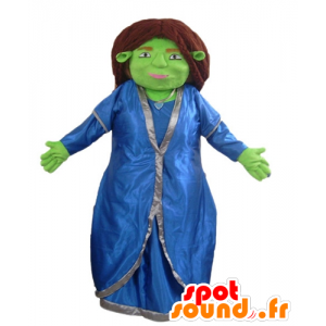 Fiona maskot, kjent følgesvenn av Shrek - MASFR23362 - Shrek Maskoter