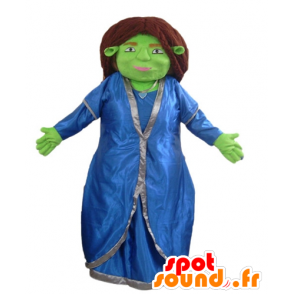 Fiona maskot, berømt ledsager af Shrek - Spotsound maskot