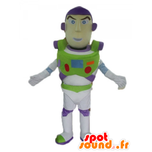 Mascot Buzz Lightyear, berömd karaktär från Toy Story -