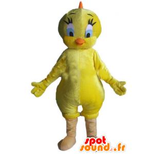 Maskot Titi slavný kanárkově žlutou Looney Tunes - MASFR23367 - Maskoti Titi a Sylvester
