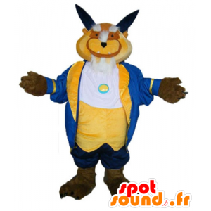 Mascot of the beast, famous character of Beauty and the Beast - MASFR23371 - Mascots famous characters