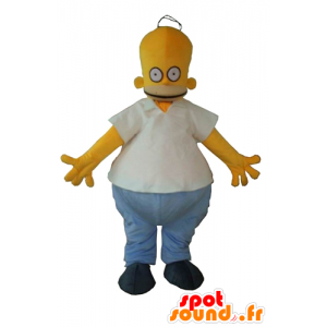 Homer Simpson maskot, berömd seriefigur - Spotsound maskot