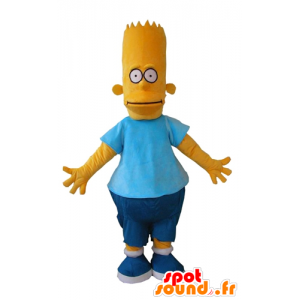 Bart Simpson maskot, berömd seriefigur - Spotsound maskot