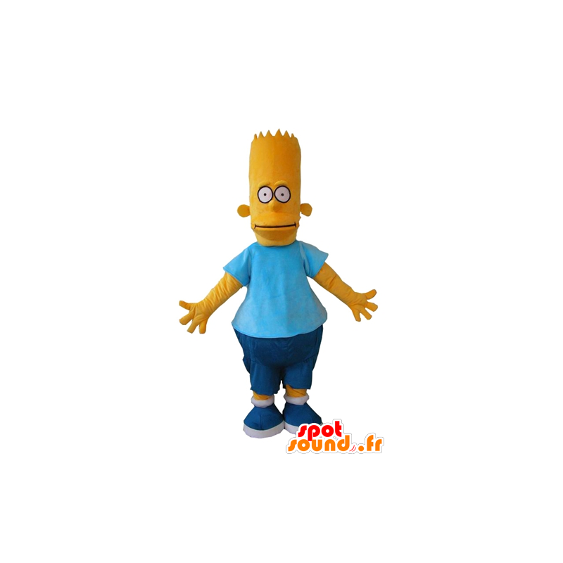 Mascota de Bart Simpson, el personaje de dibujos animados famoso - MASFR23374 - Mascotas de los Simpson