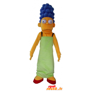 Marge Simpson maskot, berømt tegneseriefigur - Spotsound maskot