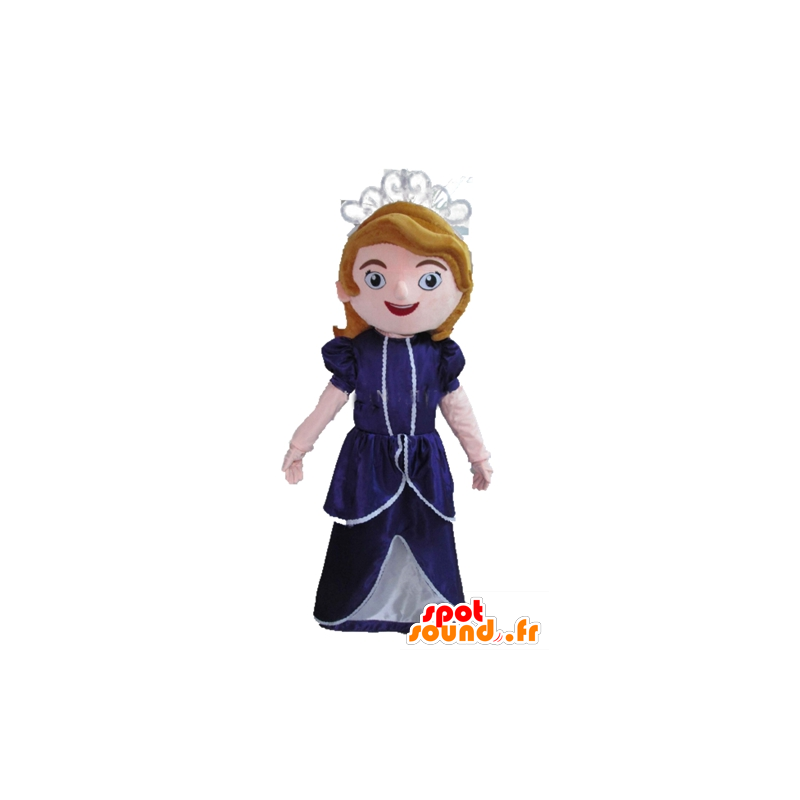 Queen mascot cartoon princess - MASFR23378 - Human mascots