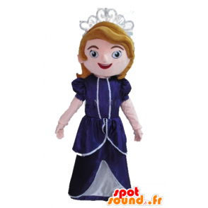 Queen mascotte cartoon prinses - MASFR23378 - Human Mascottes