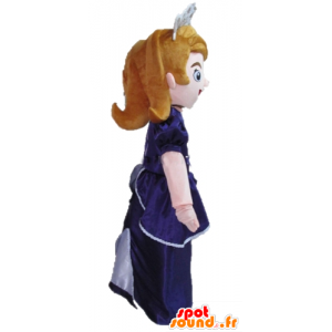 Regina mascotte dei cartoni animati principessa - MASFR23378 - Umani mascotte