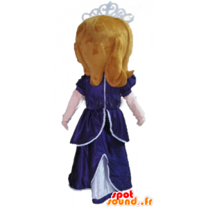 Tegneserie prinsesse dronning maskot - Spotsound maskot kostume