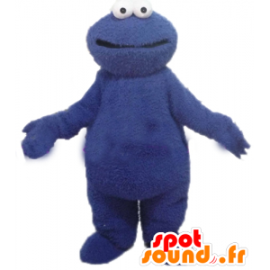 Mascot blauw monster Grover, Sesamstraat - MASFR23380 - mascottes monsters