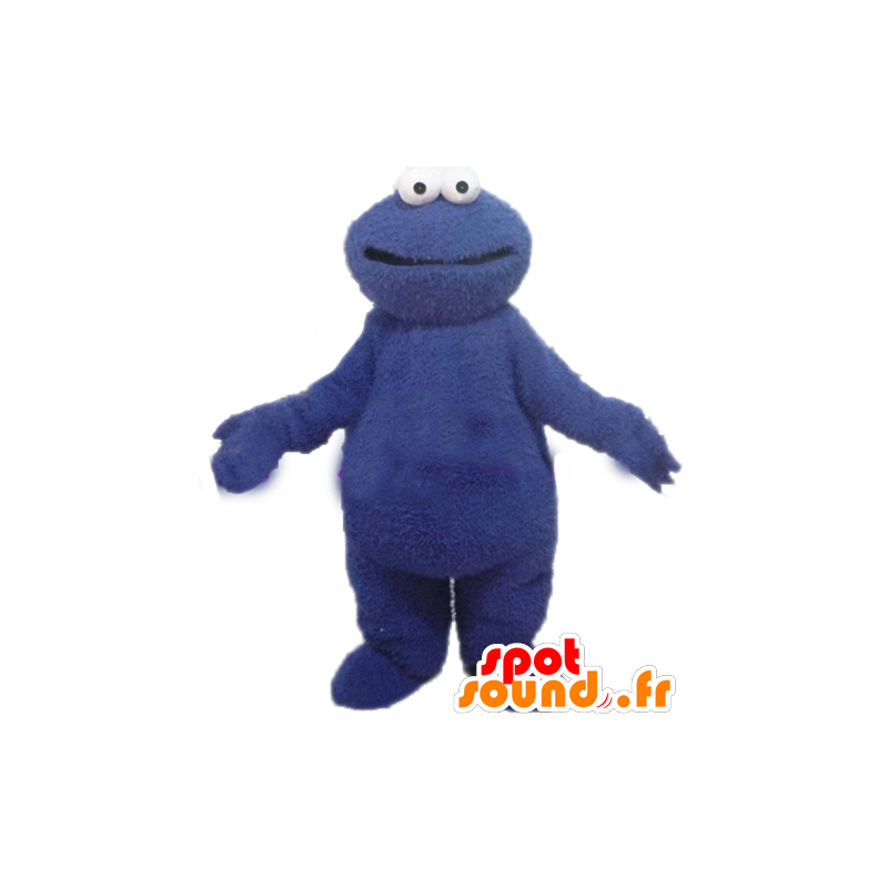 Mascot blauw monster Grover, Sesamstraat - MASFR23380 - mascottes monsters