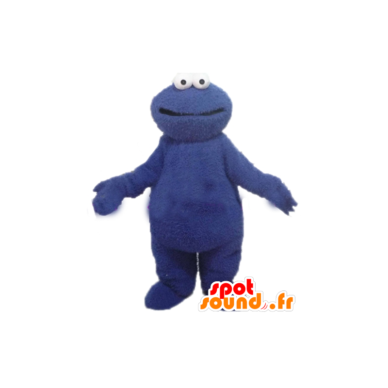 Mascot blue monster Grover, Sesame Street - MASFR23380 - Monsters mascots