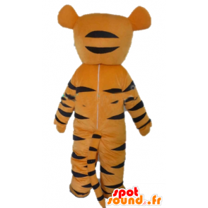 Orange, vit och svart tigermaskot, Tigger - Spotsound maskot