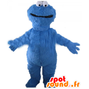 Mascot Grover beroemde Blue Monster Sesamstraat - MASFR23382 - Celebrities Mascottes