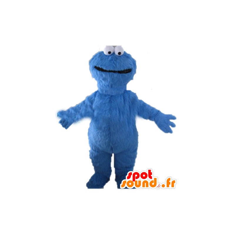 Mascot Grover beroemde Blue Monster Sesamstraat - MASFR23382 - Celebrities Mascottes