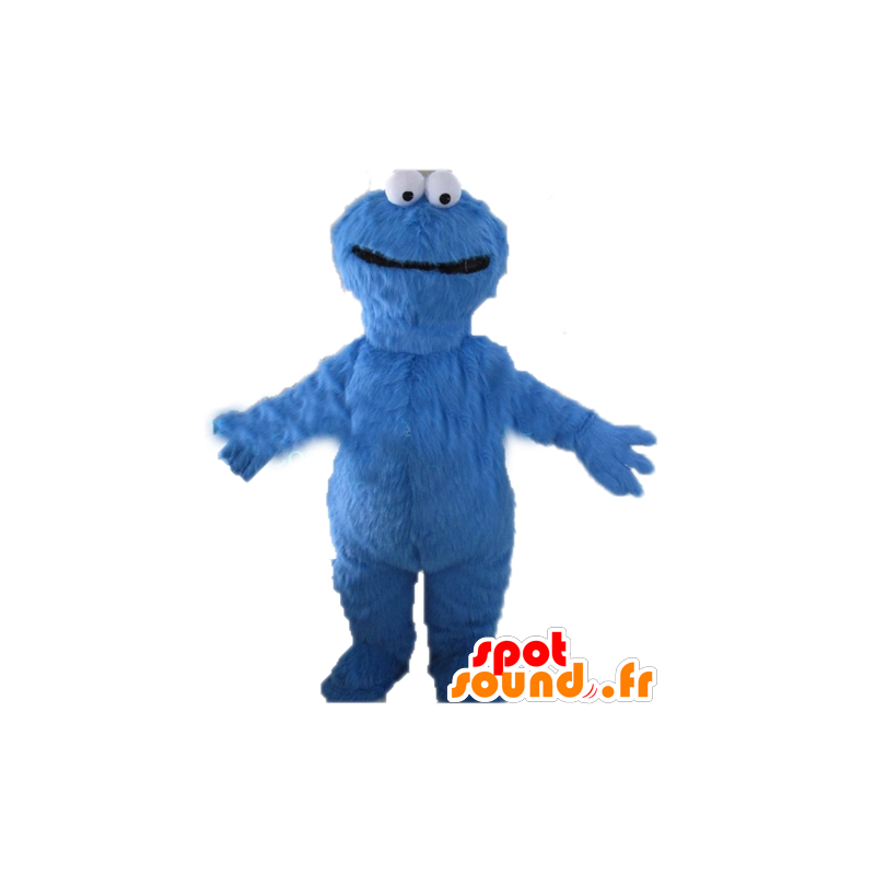 Mascotte de Grover, célèbre monstre bleu de Sésame street - MASFR23382 - Mascottes Personnages célèbres