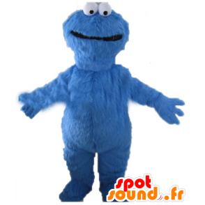 Μασκότ Grover διάσημο μπλε τέρας Sesame Street - MASFR23382 - διασημότητες Μασκότ