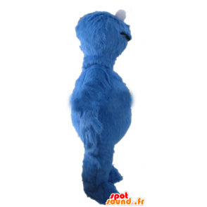 Mascot Grover beroemde Blue Monster Sesamstraat - MASFR23382 - Celebrities Mascottes