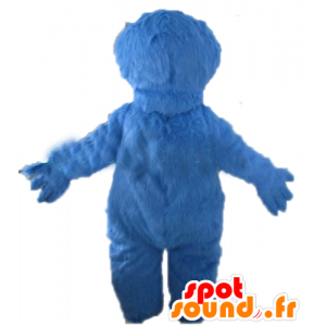 Mascot Grover beroemde Blue Monster Sesamstraat - MASFR23382 - Celebrities Mascottes