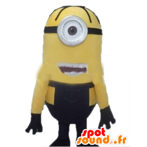 Mascot Minion, berømte gule tegneseriefigur - MASFR23383 - kjendiser Maskoter