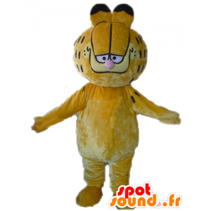 Garfield mascotte, famoso gatto arancione cartone animato - MASFR23384 - Mascotte Garfield
