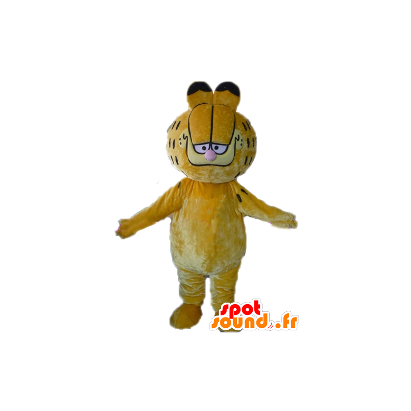 Mascotte de Garfield, célèbre chat orange de dessin animé - MASFR23384 - Mascottes Garfield