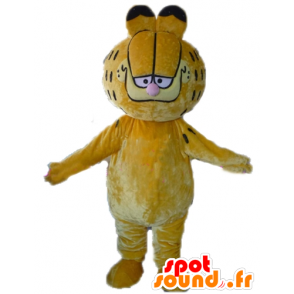 Garfield mascotte, famoso gatto arancione cartone animato - MASFR23384 - Mascotte Garfield