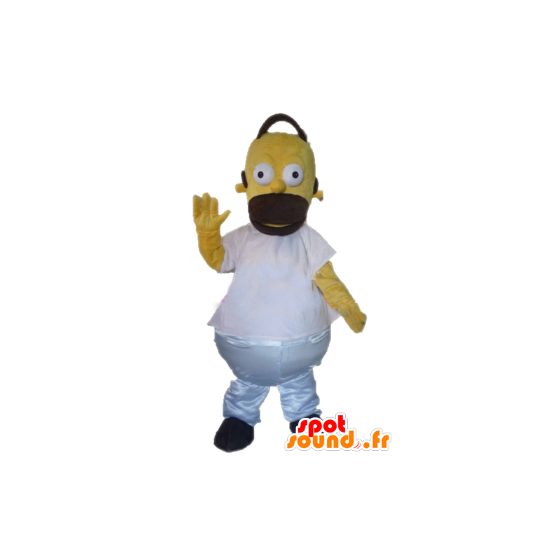Mascot Homer Simpson, den berømte tegneseriefigur - MASFR23385 - Maskoter The Simpsons