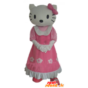 Hello Kitty maskot, berömd tecknad katt