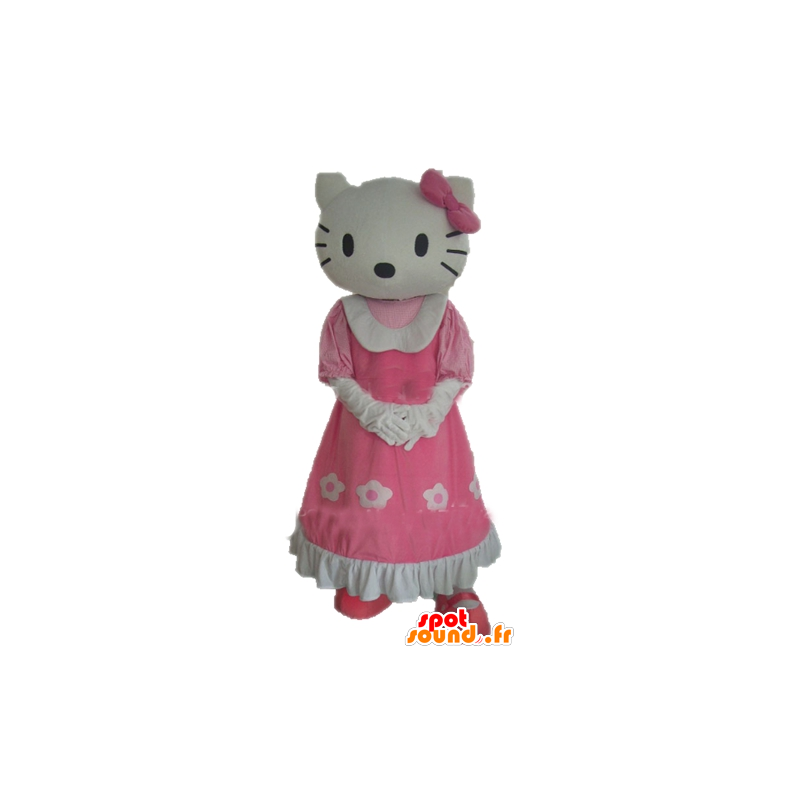 Mascot Hello Kitty, de beroemde cartoon kat - MASFR23386 - Hello Kitty Mascottes