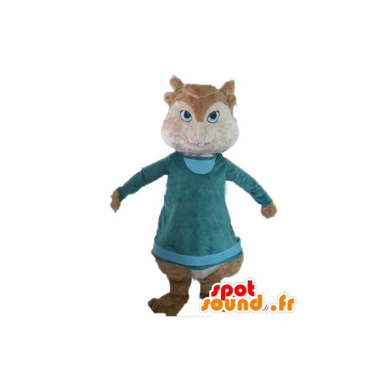 Brown squirrel mascot, Alvin and the Chipmunks - MASFR23387 - Mascots squirrel