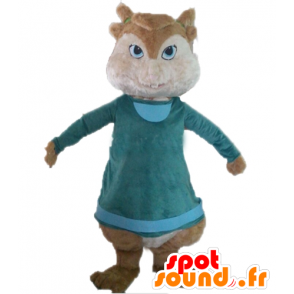 Mascot bruine eekhoorn, Alvin en de Chipmunks - MASFR23387 - mascottes Squirrel