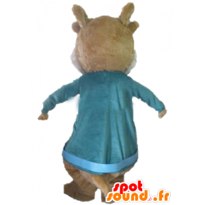 Brown squirrel mascot, Alvin and the Chipmunks - MASFR23387 - Mascots squirrel