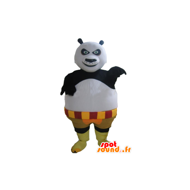 Mascot Po, de panda beroemde tekenfilm Kung Fu Panda - MASFR23389 - Celebrities Mascottes