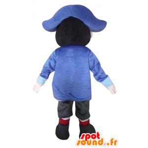 Mascotte de marin, de capitaine, de pirate, très souriant - MASFR23392 - Mascottes de Pirates