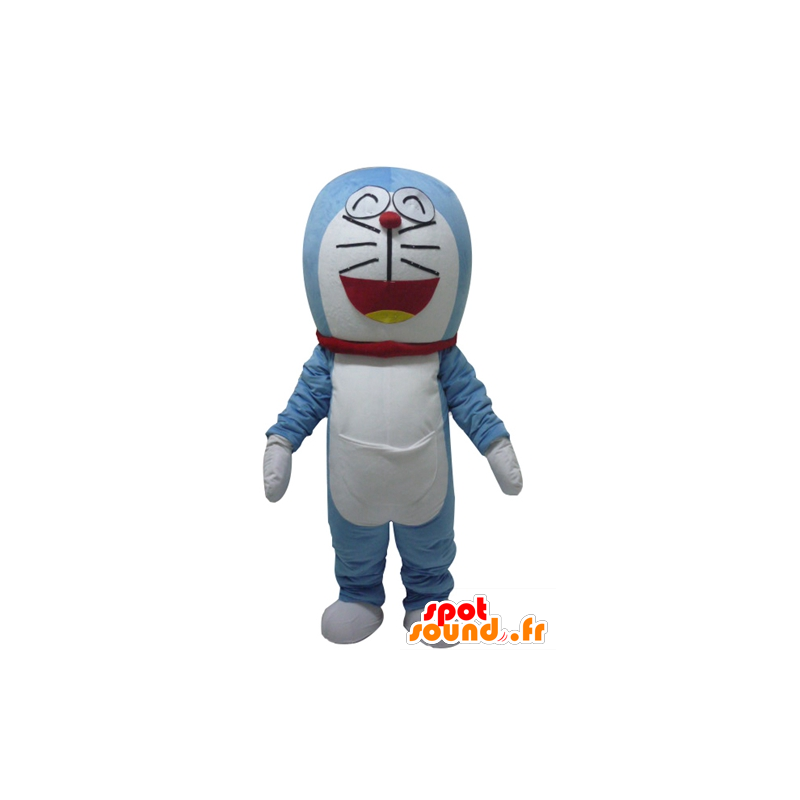 Mascotte Doraemon, il gatto famoso manga blu - MASFR23393 - Famosi personaggi mascotte