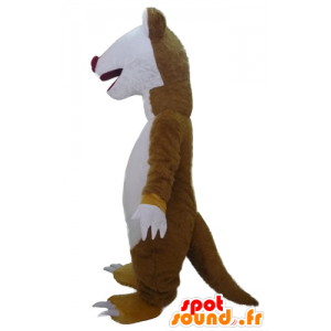 Sid mascot, the famous lazy brown in the Ice Age - MASFR23394 - Mascots famous characters