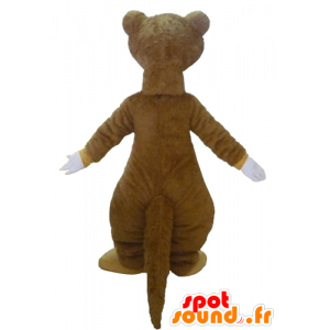Sid mascote, o famoso marrom preguiçoso na Idade do Gelo - MASFR23394 - Celebridades Mascotes