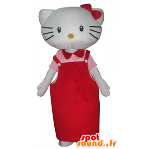 Mascot Hello Kitty, kuuluisa japanilainen sarjakuva kissa