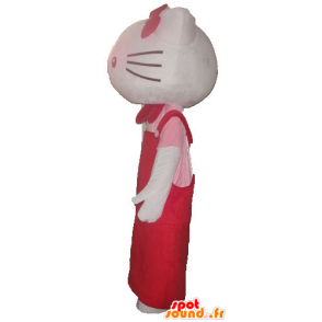 Mascot Hello Kitty, de beroemde Japanse cartoon kat - MASFR23399 - Hello Kitty Mascottes