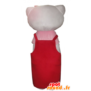 Mascot Hello Kitty, the famous Japanese cartoon cat - MASFR23399 - Mascots Hello Kitty