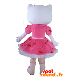 Mascot Hello Kitty, den berømte japanske tegneserie katt - MASFR23400 - Hello Kitty Maskoter