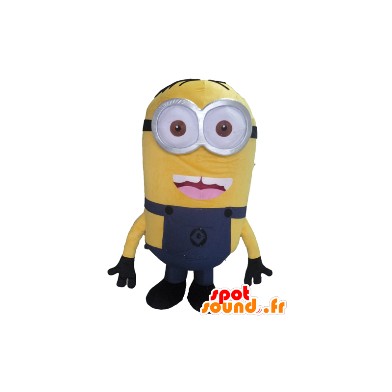 Mascotte de Minion, personnage jaune de Moi, moche et méchant - MASFR23401 - Mascottes Personnages célèbres