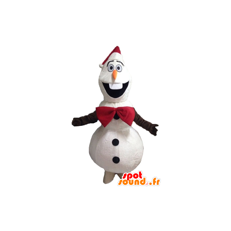 Mascotte Olaf famoso pupazzo di neve Snow Queen - MASFR23402 - Famosi personaggi mascotte