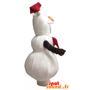 Mascotte Olaf famous Snowman Snow Queen - MASFR23402 - Mascots famous characters