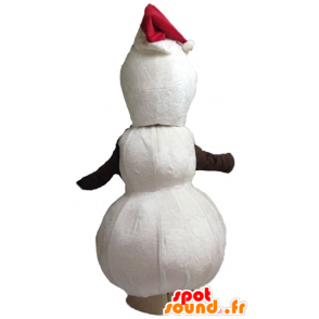 Mascotte d'Olaf, célèbre bonhomme de neige de la reine des neiges - MASFR23402 - Mascottes Personnages célèbres